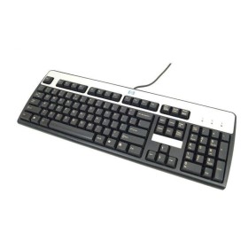 Comprar Teclado Reacondicionado Hp Sk-2885 / Ku0316 Español (Qwerty) Negro/Plata Con Cable Usb - Ganga Electrónica