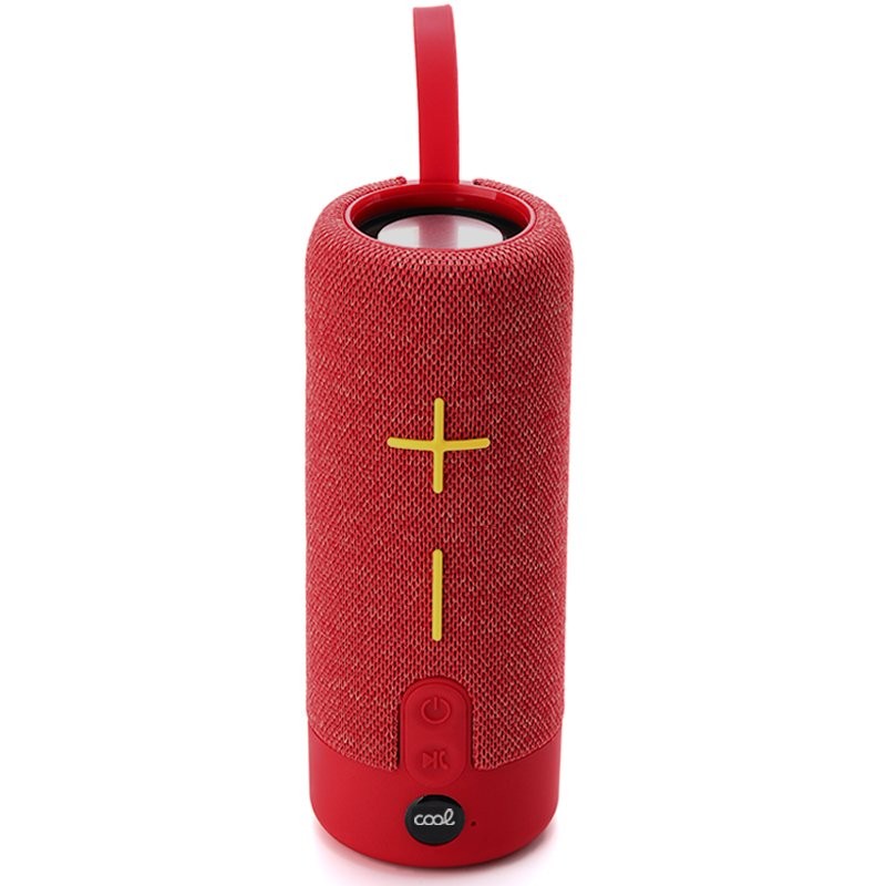 Comprar COOL Altavoz Música Bluetooth 10W Bass Rojo - Ganga Electrónica