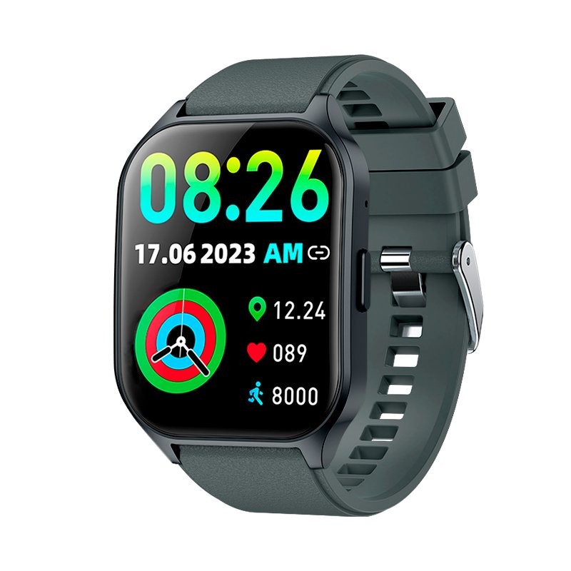 Comprar COOL Smartwatch Pantalla AMOLED Curved Silicona Gris Oscuro - Ganga Electrónica