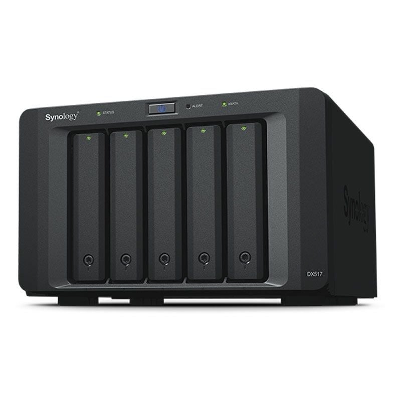 Comprar Unidad de Expansion Synology UNIT DX517/ 5 Bahías 3.5'- 2.5'/ Formato Torre - Ganga Electrónica