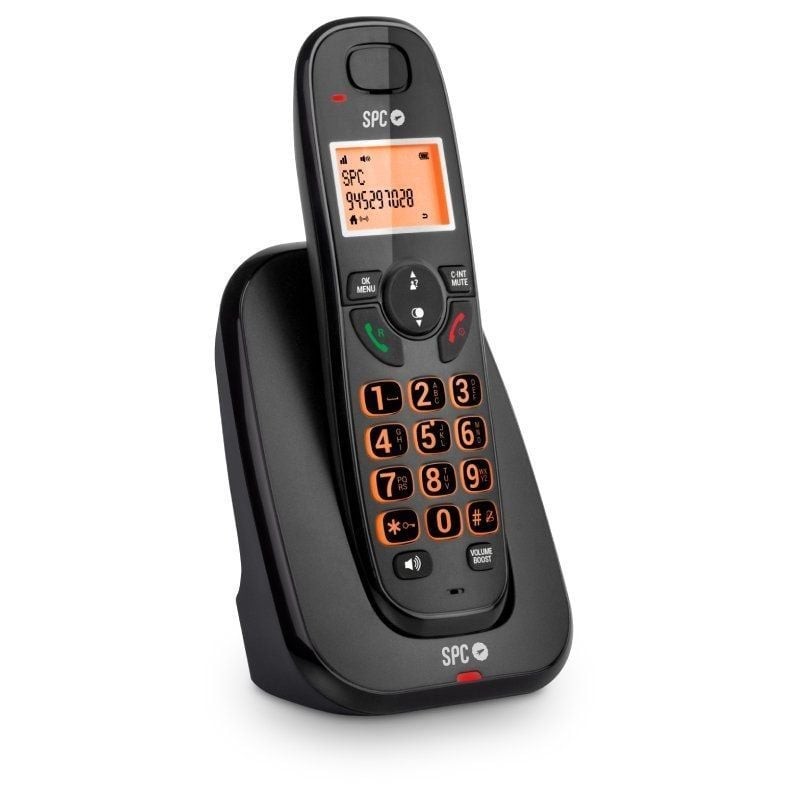 Comprar Teléfono Inalámbrico SPC Kairo/ Negro - Ganga Electrónica