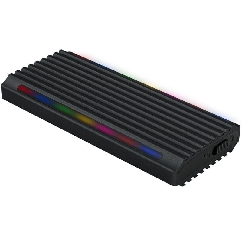 Comprar Caja Externa para Disco SSD M.2 NVMe TOOQ TQE-2222B/ USB 3.1 Gen2/ Sin tornillos - Ganga Electrónica