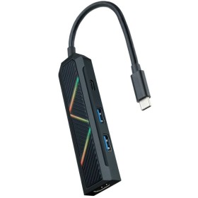 Comprar Docking USB Tipo-C Nanocable 10.16.0401/ 2xUSB/ 1xUSB Tipo-C PD/ 1xHDMI 4K - Ganga Electrónica