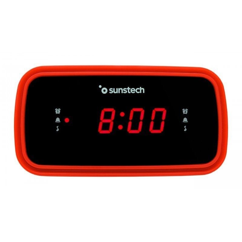 Comprar Despertador Sunstech FRD60RD/ Radio FM - Ganga Electrónica