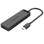 Comprar Hub USB Tipo-C Vention TGKBB/ 4xUSB/ 1xMicroUSB PD - Ganga Electrónica