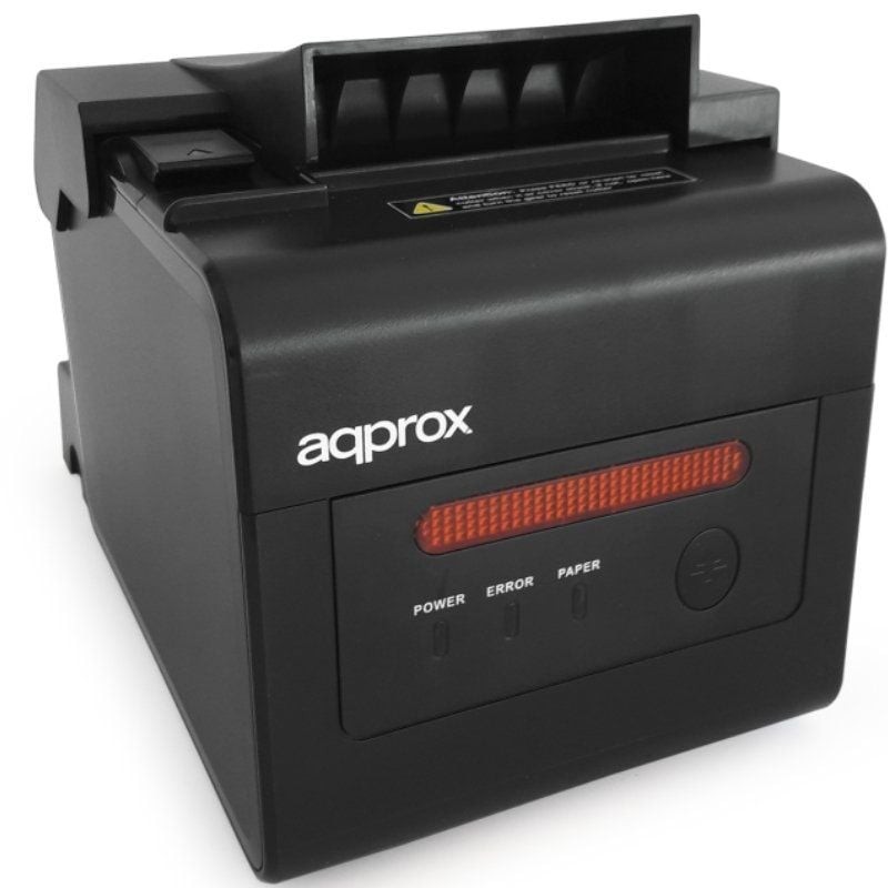 Comprar Impresora de Tickets Approx appPOS80ALARM/ Térmica/ Ancho papel 58 y 80mm/ USB-RS232-LAN-RJ11/ Negra - Ganga Electrónica