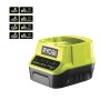 Comprar Cargador + Batería de litio Ryobi ONE+ RC18120-125/ 18V 2,0Ah - Ganga Electrónica
