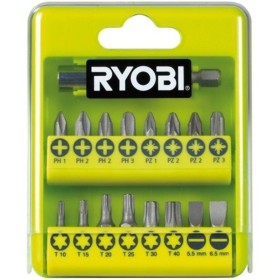 Comprar Estuche de 21 Puntas para Atornillar Ryobi RAK17SD - Ganga Electrónica