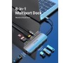 Comprar Docking USB Tipo-C Vention TOKHB/ 1xHDMI 4K/ 3xUSB/ 1xUSB Tipo-C PD/ 1xRJ45/ 1xLector Tarjetas SD y MicroSD/ Gris - Gang