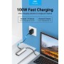 Comprar Docking USB Tipo-C Vention TOKHB/ 1xHDMI 4K/ 3xUSB/ 1xUSB Tipo-C PD/ 1xRJ45/ 1xLector Tarjetas SD y MicroSD/ Gris - Gang