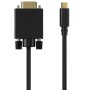 Comprar Cable Conversor Aisens A109-0693/ USB Tipo-C Macho - VGA Macho/ Hasta 27W/ 1250Mbps/ 1.8m/ Negro - Ganga Electrónica