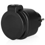 Comprar Set de Mini Enchufes para Exterior Smartwares SH4-99653/ Negros - Ganga Electrónica