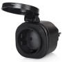 Comprar Set de Mini Enchufes para Exterior Smartwares SH4-99653/ Negros - Ganga Electrónica