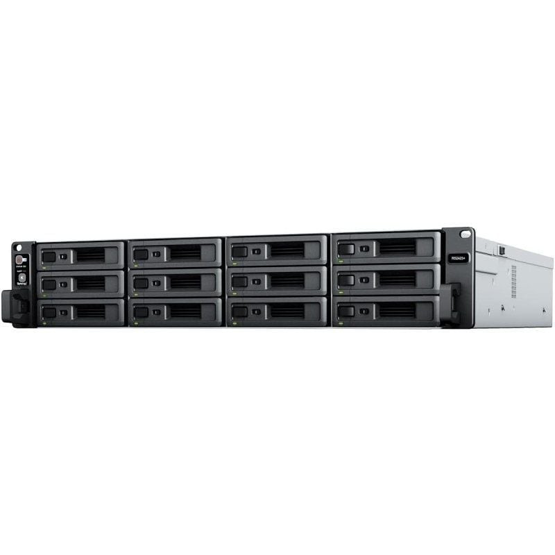 Comprar NAS Synology RackStation RS2423+/ 12 Bahías 3.5'- 2.5'/ 8GB DDR4/ Formato Rack - Ganga Electrónica