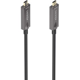 Comprar Cable USB 3.1 Tipo-C Aisens AOC A157-0883/ USB Tipo-C Macho - USB Tipo-C Macho/ Hasta 60W/ 10Gbps/ 15m/ Negro - Ganga El