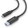 Comprar Cable USB 3.2 Tipo-C AOC Aisens A157-0925/ USB Tipo-C Macho - USB Macho/ 10Gbps/ 15m/ Negro - Ganga Electrónica