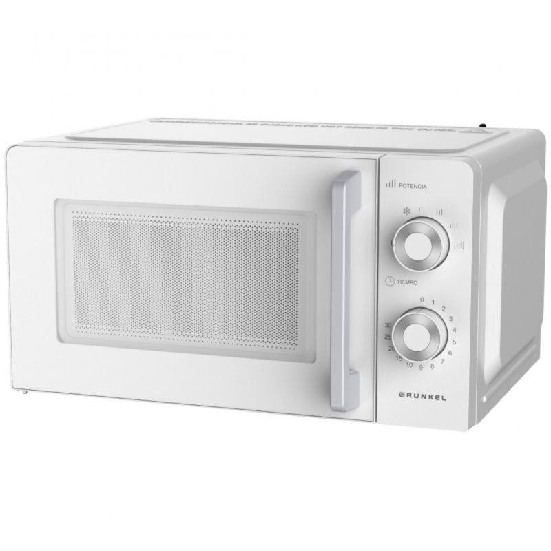 Comprar Microondas Grunkel MW-20MG/ 700W/ Capacidad 20L/ Blanco - Ganga Electrónica