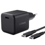 Comprar Cargador de Pared GaN Trust Gaming GXT 1258 Switch 2/ 1xUSB Tipo-C/ Incluye Cable USB Tipo-C/ 65W - Ganga Electrónica