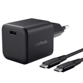 Comprar Cargador de Pared GaN Trust Gaming GXT 1258 Switch 2/ 1xUSB Tipo-C/ Incluye Cable USB Tipo-C/ 65W - Ganga Electrónica