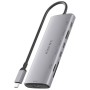 Comprar Docking USB Tipo-C Aisens ASUC-7P031-GR/ 1xHDMI 4K/ 1xUSB/ 2xUSB Tipo-C/ 1xLector Tarjetas/ 1xUSB Tipo-C PD/ Gris - Gang
