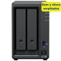 Comprar NAS Synology Diskstation DS725+/ 2 Bahías 3.5'- 2.5'/ 8GB DDR4/ 8TB/ Formato Torre - Ganga Electrónica