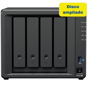 Comprar NAS Synology Diskstation DS425+/ 4 Bahías 3.5'- 2.5'/ 2GB DDR4/ 16TB/ Formato Torre - Ganga Electrónica