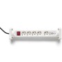 Comprar Regleta con interruptor Salicru SAFE 5S+/ 4 Tomas de corriente/ 1 Master/ 2 USB Tipo-C/ 1 USB/ Cable 1.4m/ Blanca - Gang