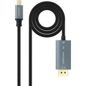 Comprar Cable Conversor Nanocable 10.15.5022/ USB Tipo-C Macho - Displayport Macho/ 2m/ Negro - Ganga Electrónica