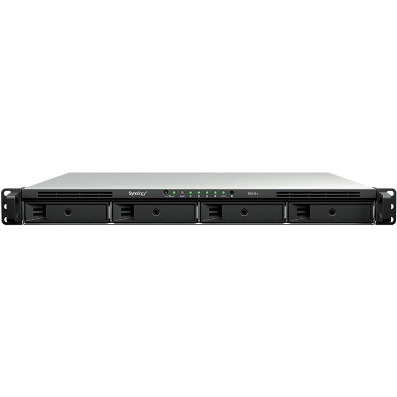 Comprar NAS Synology RackStation RS826+/ 4 Bahía 3.5'- 2.5'/ 4GB DDR4/ Formato Rack - Ganga Electrónica