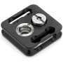 Comprar 3 Legged Thing QD4XP Plate 38x38mm Arca Compatible QR Plate Black - Ganga Electrónica