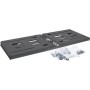 Comprar Rack Plegable Inline De 19", 4u, 24-40 Cm De Profundidad, Negro - Ganga Electrónica