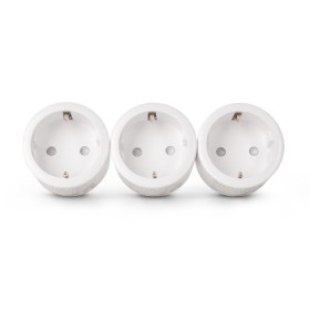 Comprar Adaptador De Enchufe Con Mando A Distancia Entac Es-3s-Rc  Kit De 3 Tomas Inteligentes - Ganga Electrónica