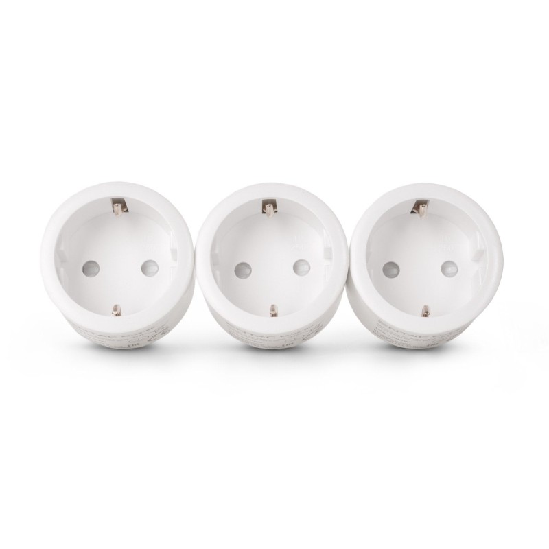 Comprar Adaptador De Enchufe Con Mando A Distancia Entac Es-3s-Rc  Kit De 3 Tomas Inteligentes - Ganga Electrónica