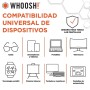 Comprar Kit Toallitas Whoosh WSH006 para Limpieza de Pantallas/ Pack de 70 unidades + Paño Microfibra - Ganga Electrónica