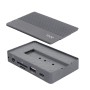 Comprar Docking/Caja Externa USB Tipo-C TOOQ TQE-2242G/ Ranura SSD M.2/ 1xHDMI/ 1xRJ45/ 1xUSB/ 1xUSB Tipo-C/ 1xLector Tarjetas/ 