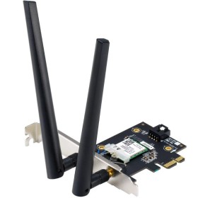 Comprar Tarjeta de Red Inalámbrica-PCI Express ASUS PCE-BE6500/ 6500Mbps/ 2.4/5/6GHz - Ganga Electrónica