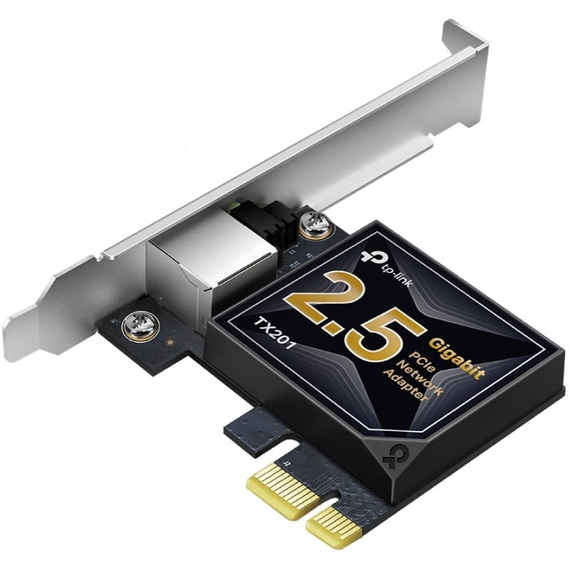 Comprar Tarjeta de Red PCI Express Tp-Link TX201/ 2.5Gbps - Ganga Electrónica