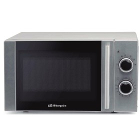 Comprar Microondas Orbegozo MI 2080/ 700W/ Capacidad 20L/ Plata - Ganga Electrónica