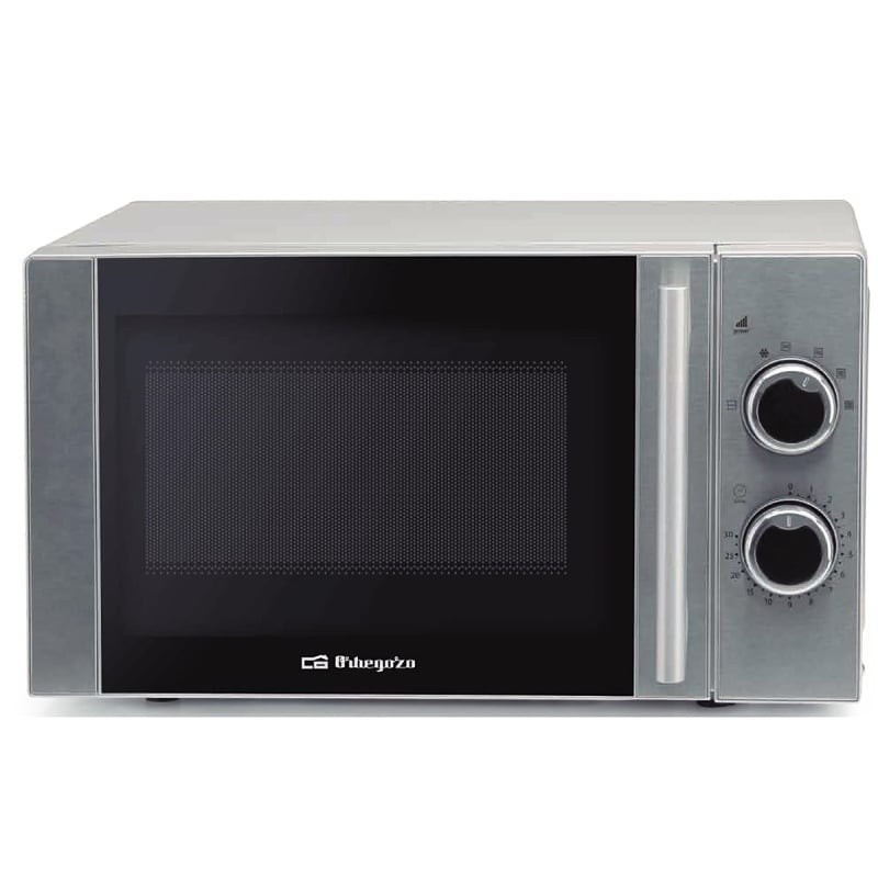 Comprar Microondas Orbegozo MI 2080/ 700W/ Capacidad 20L/ Plata - Ganga Electrónica