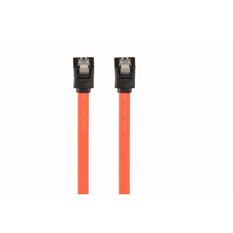 Comprar Gembird Cc-Satam-Data-0.3m Cable De Datos Sata Iii 30 Cm Clips Metálicos Rojo - Ganga Electrónica