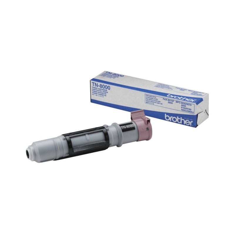 Comprar Toner Original Brother Tn8000 Negro Para Brother Mfc-4800, Mfc-9030, Mfc-9070, Mfc-9160, Mfc-9180, Fax-2850, 8070p - Gan