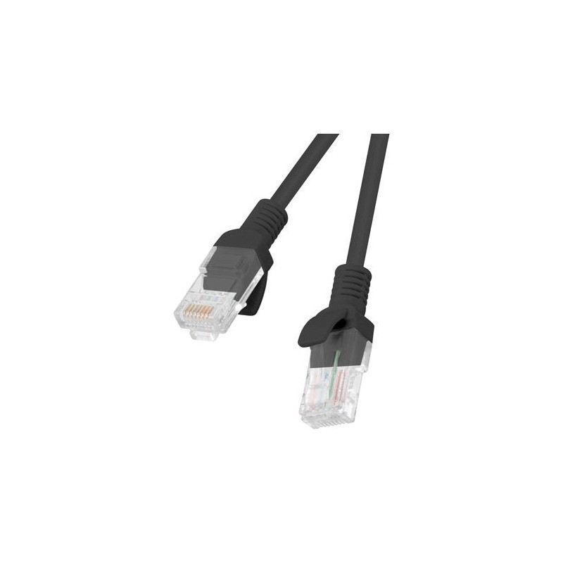 Comprar Lanberg Cable De Red Pcu5-10cc-0200-Bk,Rj45,Utp,Cat 5e,2m,Negro - Ganga Electrónica