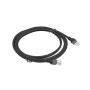 Comprar Lanberg Cable De Red Pcu5-10cc-0200-Bk,Rj45,Utp,Cat 5e,2m,Negro - Ganga Electrónica