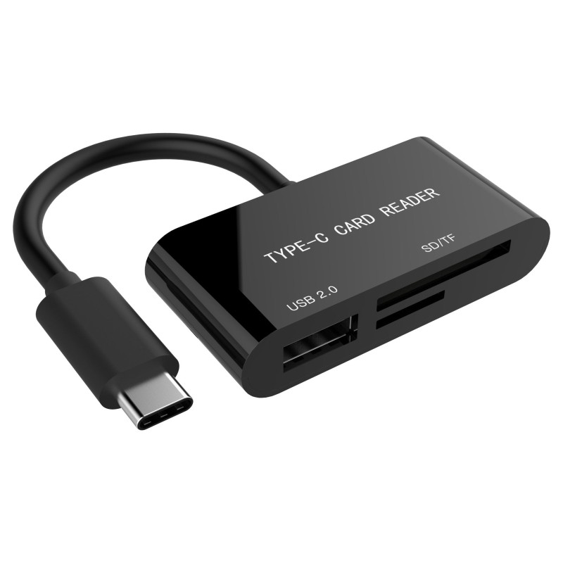 Comprar Gembird Lector Tarjeta Externo Usb Tipo C Smartphones Tablets Negro Uhb-Cr3-02 - Ganga Electrónica