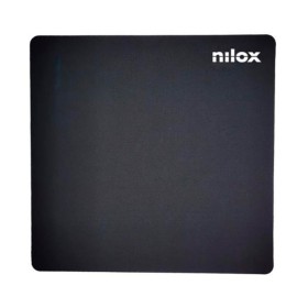 Comprar Nilox Mouse Pad Inter Negro - Alfombrilla de ratón cuadrada - Ganga Electrónica