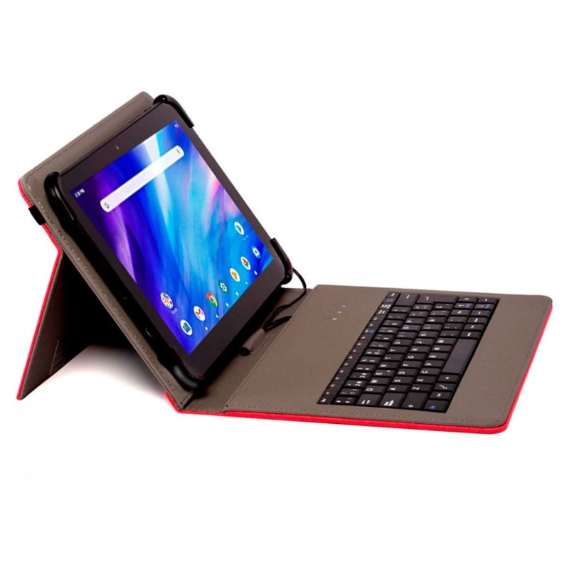 Comprar Nilox Folio Rojo - Funda teclado tablet 10.5" - Ganga Electrónica
