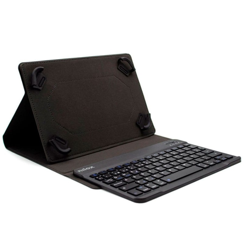 Comprar Nilox Folio Negro - Funda teclado bluetooth tablet 10.5" - Ganga Electrónica
