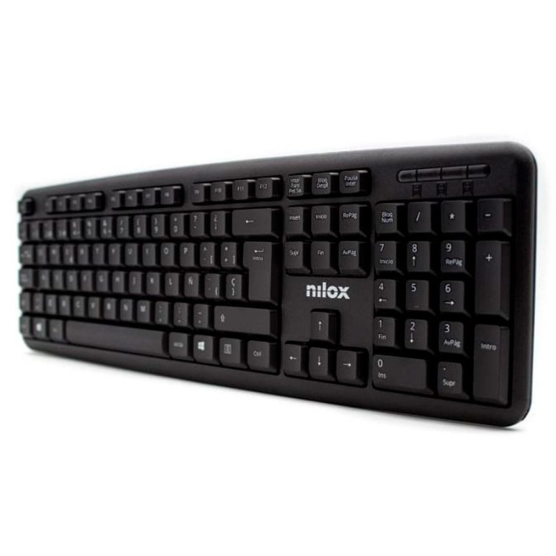Comprar Nilox NXKBE000002 Negro - Teclado con cable - Ganga Electrónica