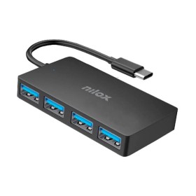 Comprar Nilox Docking Station USB-C - 4 puertos USB 3.2 - Ganga Electrónica