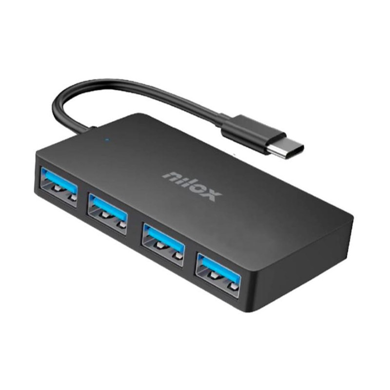 Comprar Nilox Docking Station USB-C - 4 puertos USB 3.2 - Ganga Electrónica